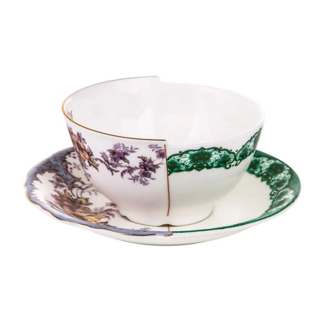 SELETTI HYBRID ISIDORA TEETASSE UND UNTERTASSE AUS PORZELLAN ART 09745