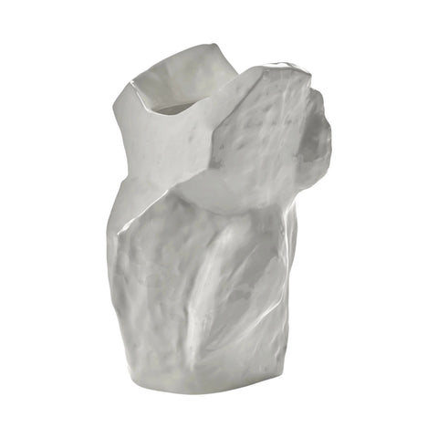 VASO OWL L B7325003-001 WHITE SERAX