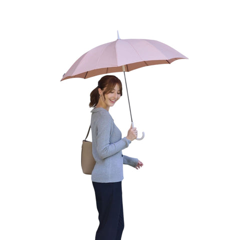 OMBRELLO 58 CM SH-S510OR DARK BEIGE SHUPATTO