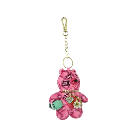 PORTACHIAVI KAWAII DANGLES BEAR 9109597NSZ PINK SPRAYGROUND