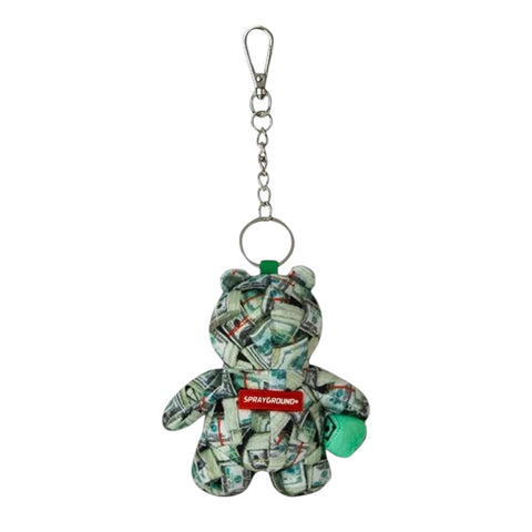 PORTACHIAVI MONEY BANKS BEAR 910K9596NSZ SPRAYGROUND