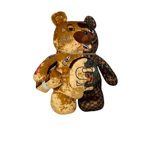 ZAINO SHARK IN PARIS GOLD DRIP MONEYBEAR 910B9342NSZ GOLD SPRAYGROUND