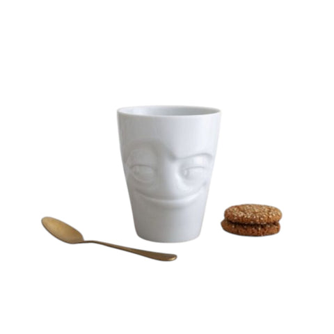 TAZZA MUG IMPISH T018201 TASSEN WHITE