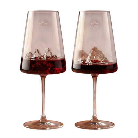 SET ZWEI WEINGLÄSER TOFANE/DREI ZINNEN LAVAREDO ART. TOPO-VV-TCTO ALASKAN MAKER