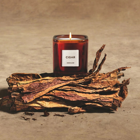 CANDELA LIBRARY CANDLE CIGAR ASSOULINE