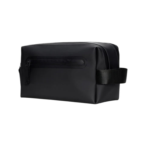 BEAUTY WASH BAG ZIP 16000 BLACK RAINS