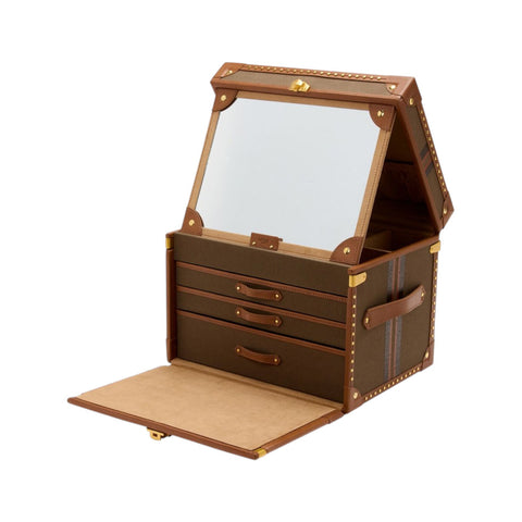 IDA TRUNK JEWELLERY BOX 190041 WOLF 1834 KHAKI