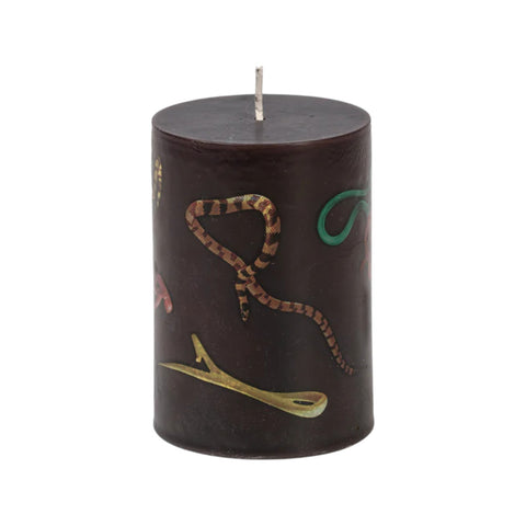 CANDELA GRANDE TOILETPAPER CM. 7X7X10 SNAKES ART. 14087 SELETTI