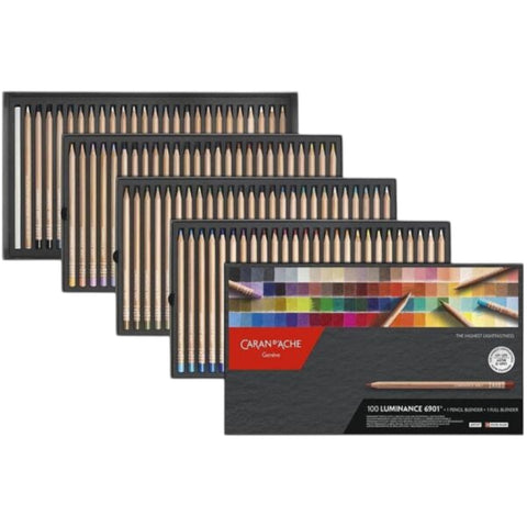 LUMINANCE Farbstifte sortiert 100 St. A6901800 CARAN D'ACHE