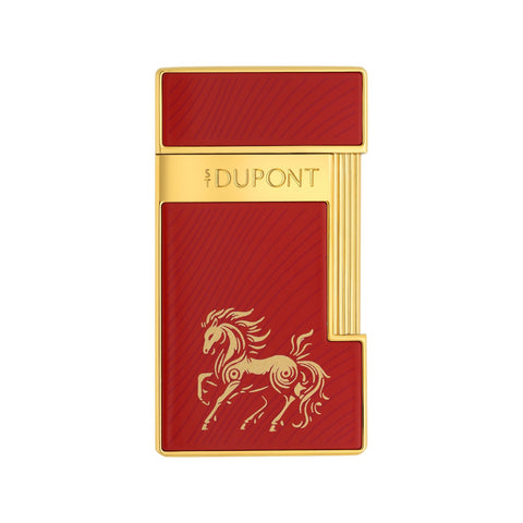 ACCENDINO LI SLIMMY CNY HORSE RED 028080 S.T. DUPONT