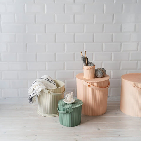 SECCHIELLO 4 L MINI BUCKET ART. 248859 PALE BEIGE OMNIOUTIL HACHIMAN