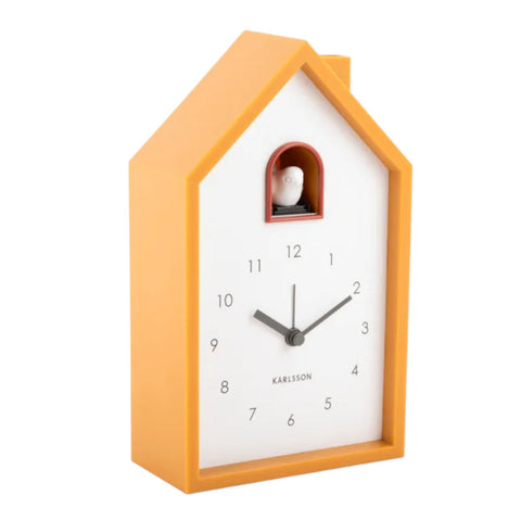 SVEGLIA ALERM CLOCK MODERN CLOCK KA6015YE KARLSSON WHITE