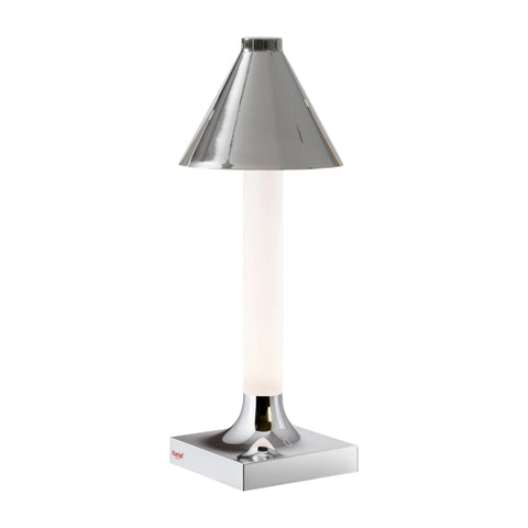 Kartell Silber Good Night Lampendiffusor, poliertes Chrom, 95625/XX