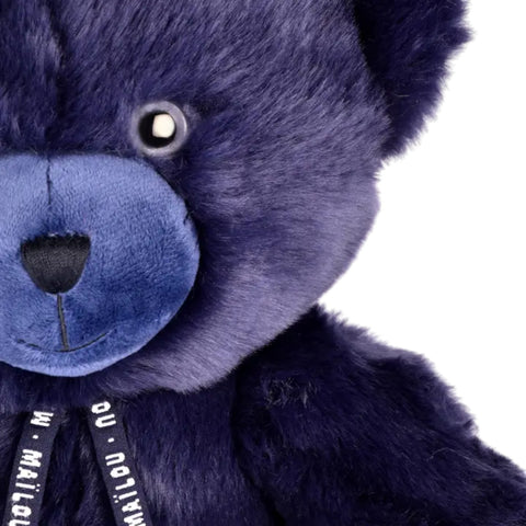 PELUCHE L'OURS MAILOU 35 CM M0256  MARINE