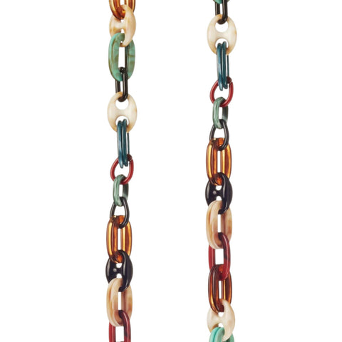 COLLANA PER TELEFONO AMBRE MULTICOLORE RESINE LE265181 LACOQUEFRANCAISE