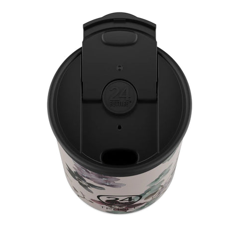 Reisebecher Glas 350 ml 24 Flaschen Virtue Multicolor 