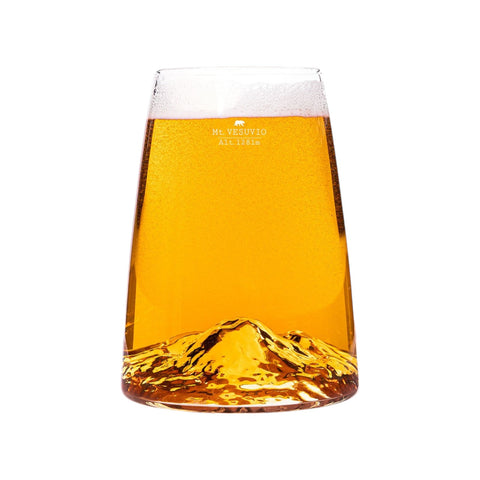 TOPOGRAPHIC BICCH LONGDRINK VESUVIO ART. TOPO-VD-V ALASKAN MAKER TRANSPARENT
