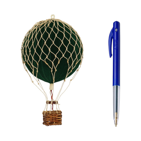 MONGOLFIERA THE SKIES GREEN VELVET FLOATING AP160VG AUTHENTIC MODELS