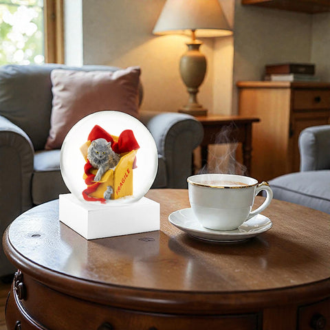 GLOBO DI NEVE CAT BOX ART. CS257-CTBX COOL SNOW GLOBES