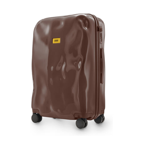 TROLLEY CRASH BAGGAGE LARGE TONE ON TONE CB193 CHOCOLATE