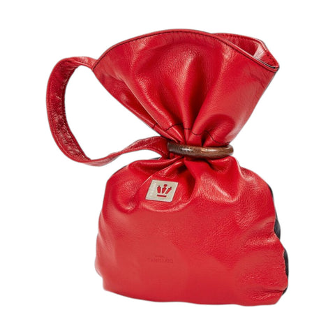 LEDER-CHIPSTASCHE 804616 DAL NEGRO ROT
