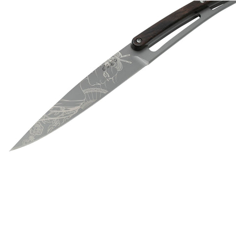 SET 6 COLTELLI DA BISTECCA TITANIUM EBONY JAPAN ART. 6FB000105 DEEJO