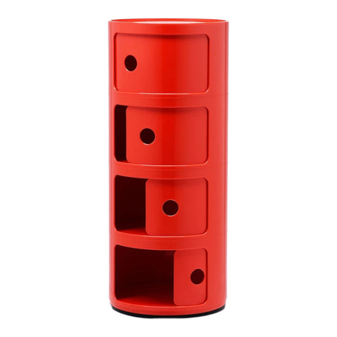 KARTELL MODULAR 4 ELEMENTS RED