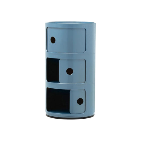 MODULAR 3-ELEMENT NACHTTISCH BLAU 04967/AZ KARTELL BLAU
