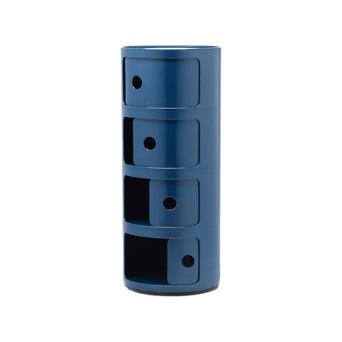 4-Elemente-Behälter 04985/15 Kartell Blau