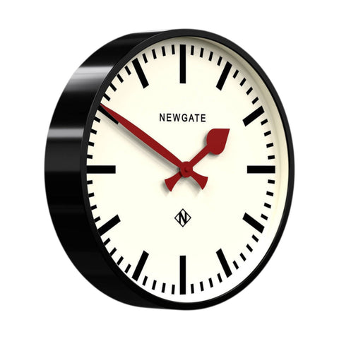 OROLOGIO WALL CLOCK PUTNEY PUT390K BLACK NEWGATE