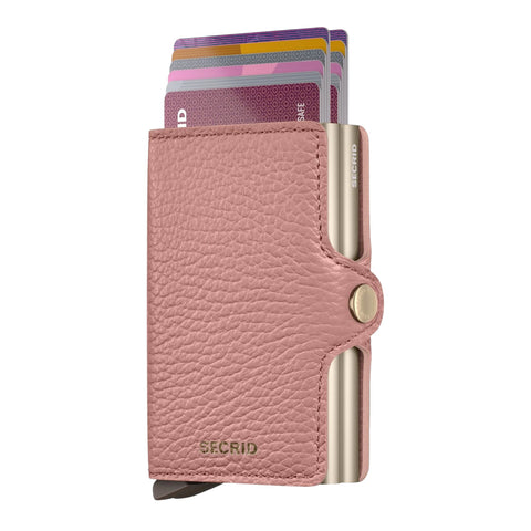PORTAFOGLIO TWINWALLET PEBBLE ROSE SECRID PINK