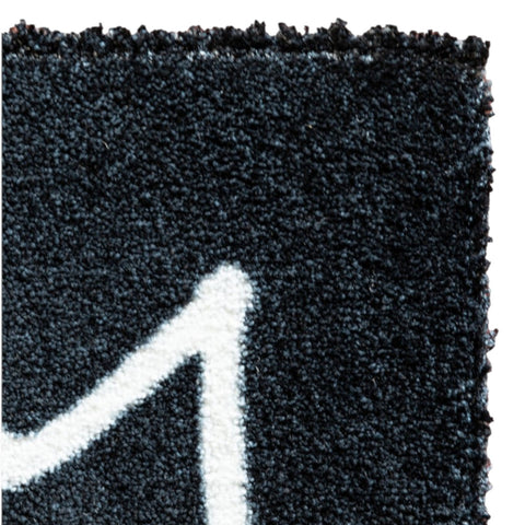 DREAM MERDA TEPPICH 200X280 CM 18280 SELETTI SCHWARZ 