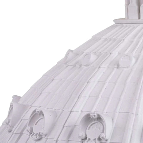 LAMPADARIO SELETTI IN RESINA CUPOLONE 45H 47 BIANCO 07967