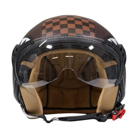 CASCO SHARKS IN PARIS HELMET BROWN TAGLIA M OP01 SPRAYGROUND