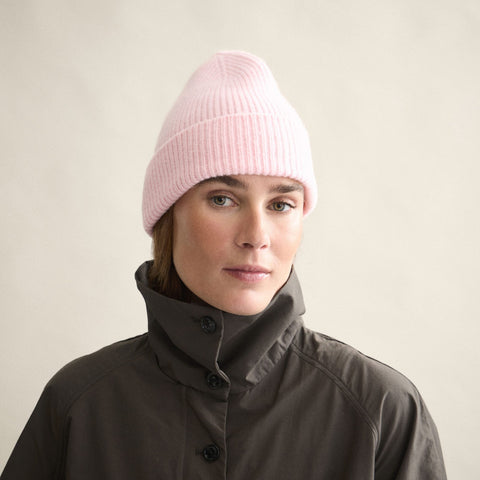 BERRETTO IN LANA ONE SIZE ART. BEA-010 LE BONNET BEANIE-BLUSH