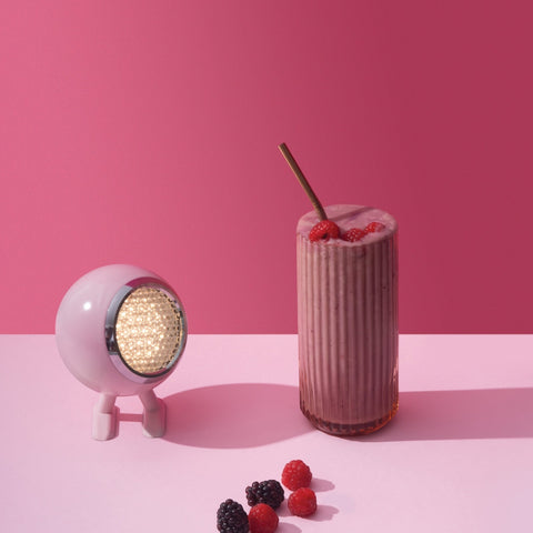 LAMPADA NORBITT LED RECHARGEABLE IN/OUTDOOR MR WATTSON  SMOOTHIE PINK