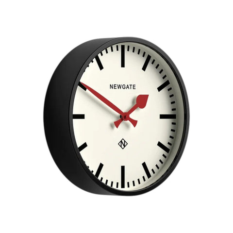 OROLOGIO LUGGAGE WALL CLOCK  LUGG390K BLACK NEWGATE