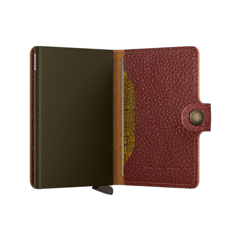 PORTAFOGLIO MINIWALLET VEG TUSCAN MVG-TUSCAN BROWN SECRID