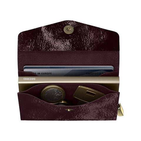 GELDBÖRSE PREMIUM ENVELOPE NAPLAK+ ENA-PLUM+ PURPLE SECRID