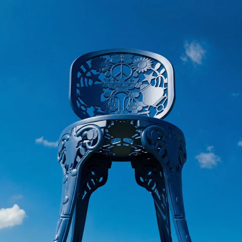 INDUSTRIESTUHL OHNE ARMLEHNEN BLAU 18686_BLU SELETTI BLUE