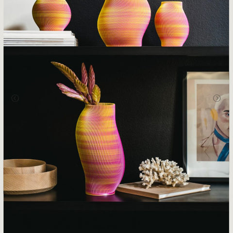 VASO BOYK-20 BLEND VASE SHEYN BUBBLEGUM