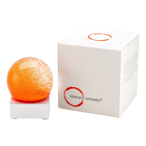 COOLSNOWGLOBES SERENITY SPHERE SS006-ORNG ORANGE 