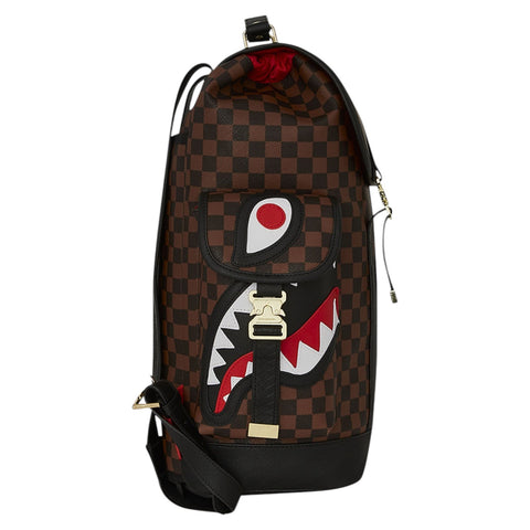 SAWTOOTH SHARKS IN PARIS MONTE CARLO RUCKSACK 910B7834NSZ SPRAYGROUND BRAUN