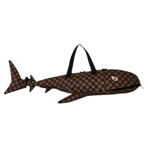 SHARKS IN PARIS DUFFLE-TASCHE WTF BUBBLE 910D9486NSZ BRAUN SPRAYGROUND