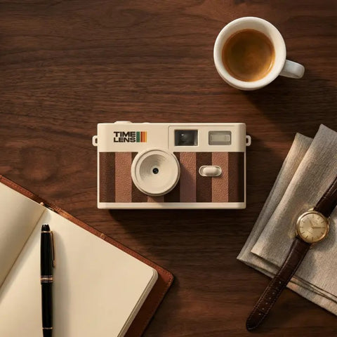 KAMERA ART. TL0115 CREAM ROSEWOOD TIME LENS