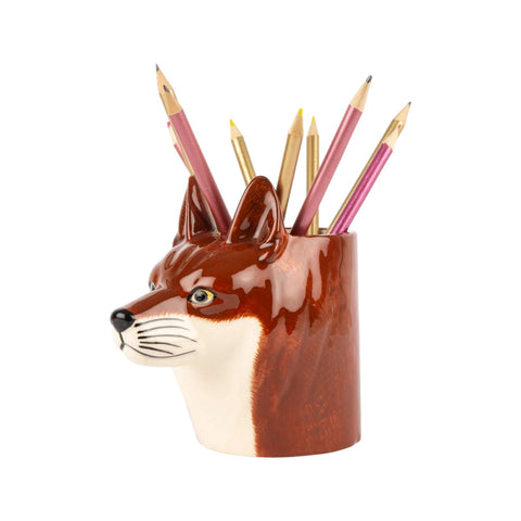 PORTAPENNE FOX PENCIL POT ART. 127 QUAIL DESIGNS
