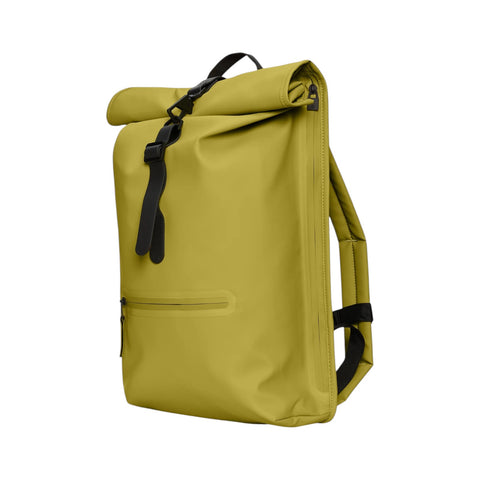 ZAINO ROLLTOP RUCKSACK W3 13320 GLOW GREEN RAINS