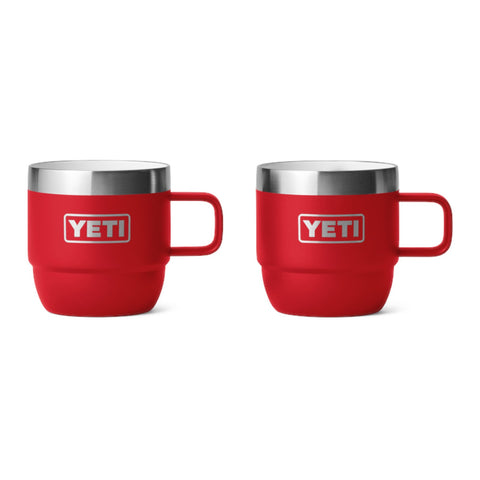 ESPRESSOBECHER 2 STK RESCUE YETI ROT