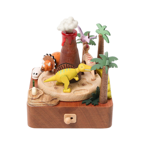 WOODERFULLIFE SPIELUHR DINOSAURIER &amp; VULKANISCH M ART. 1033758