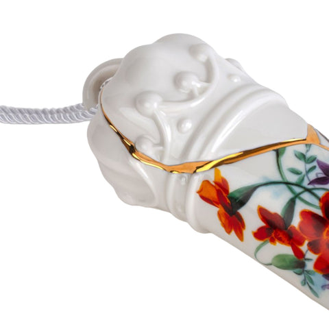 SELETTI GLÜCKSHORN AUS KINTSUGI-PORZELLAN 33X8 CM 09944